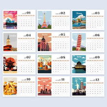 Afbeelding in Gallery-weergave laden, Kalender Schilderen op Nummers 2027 - Beroemde Monumenten