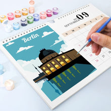 Afbeelding in Gallery-weergave laden, Kalender Schilderen op Nummers 2027 - Beroemde Monumenten