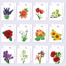 Afbeelding in Gallery-weergave laden, Kalender Schilderen op Nummers 2027 - Seizoensbloemen