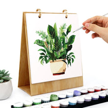 Afbeelding in Gallery-weergave laden, Kalender Schilderen op Nummers 2027 - Kamerplanten in Pot