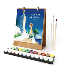 Afbeelding in Gallery-weergave laden, Kalender Schilderen op Nummers 2027 - Reizen door de Wereld Figured'Art