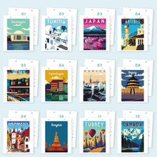 Afbeelding in Gallery-weergave laden, Kalender Schilderen op Nummers 2027 - Reizen door de Wereld