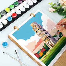 Afbeelding in Gallery-weergave laden, Kalender Schilderen op Nummers 2027 - Iconische Monumenten