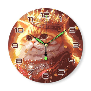 Schilderen op Nummer Klok - Koninklijke Kat