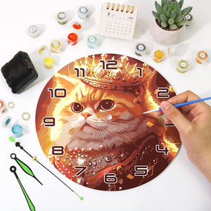 Schilderen op Nummer Klok - Koninklijke Kat