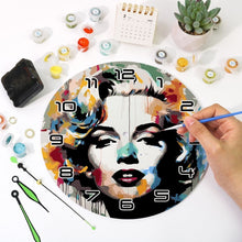 Afbeelding in Gallery-weergave laden, Schilderen op Nummer Klok - Marilyn Portret
