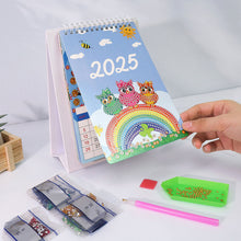 Afbeelding in Gallery-weergave laden, DIY Kunst Diamond Painting Bureaukalender 2025