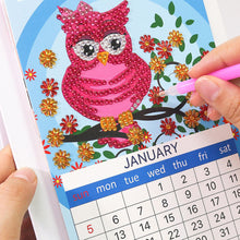 Afbeelding in Gallery-weergave laden, DIY Kunst Diamond Painting Bureaukalender 2025