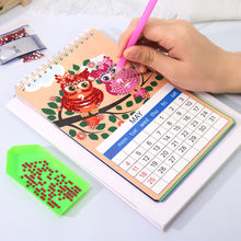 Afbeelding in Gallery-weergave laden, DIY Kunst Diamond Painting Bureaukalender 2025