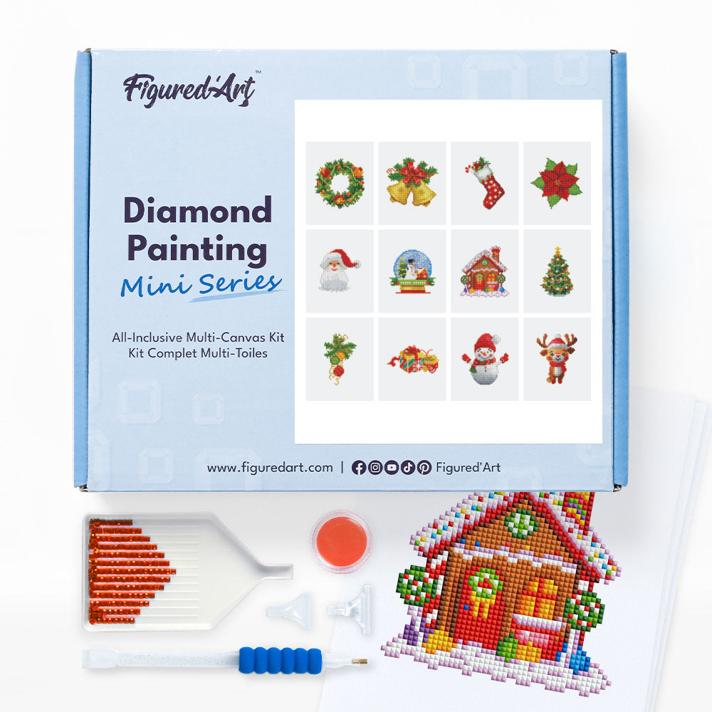 Mini Serie Diamond Painting - Kerstmis 2