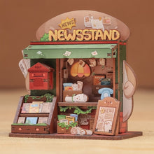 Afbeelding in Gallery-weergave laden, Miniatuurhuisje - Kleine Krantenkiosk Figured'Art