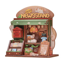 Afbeelding in Gallery-weergave laden, Miniatuurhuisje - Kleine Krantenkiosk
