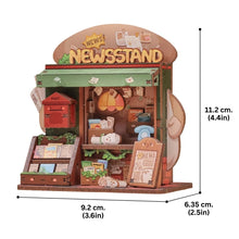 Afbeelding in Gallery-weergave laden, Miniatuurhuisje - Kleine Krantenkiosk