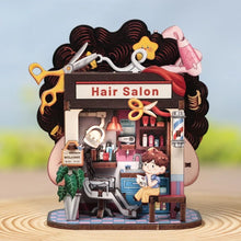 Afbeelding in Gallery-weergave laden, Miniatuurhuisje - Kleine Kapsalon