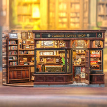 Afbeelding in Gallery-weergave laden, Miniatuurhuisje - Hoekcafé
