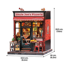 Afbeelding in Gallery-weergave laden, Miniatuurhuisje - Nonkel Joes Pizzeria