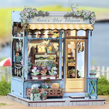 Afbeelding in Gallery-weergave laden, Miniatuurhuisje - Anna's Blauwe Bloesem