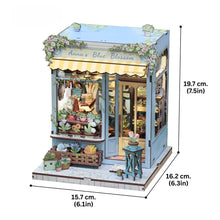 Afbeelding in Gallery-weergave laden, Miniatuurhuisje - Anna's Blauwe Bloesem