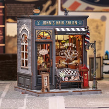 Afbeelding in Gallery-weergave laden, Miniatuurhuisje - Johns Kapsalon