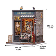 Afbeelding in Gallery-weergave laden, Miniatuurhuisje - Johns Kapsalon
