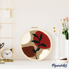 Afbeelding in Gallery-weergave laden, Punch Needle pakket Botanische abstractie 3