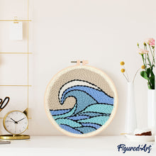 Afbeelding in Gallery-weergave laden, Punch Needle pakket Grote golf