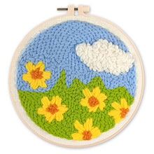 Afbeelding in Gallery-weergave laden, Punch Needle pakket Bloemenveld