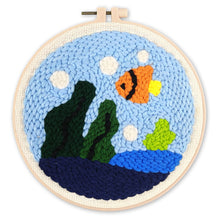 Afbeelding in Gallery-weergave laden, Punch Needle pakket Oceaanleven