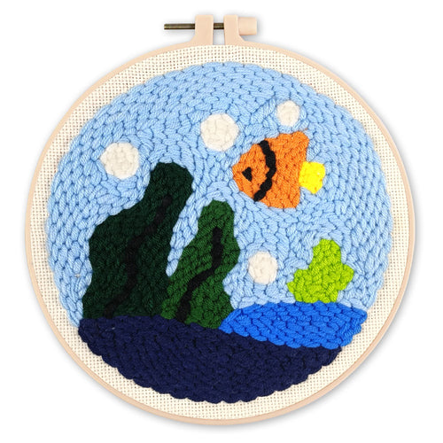 Punch Needle pakket Oceaanleven