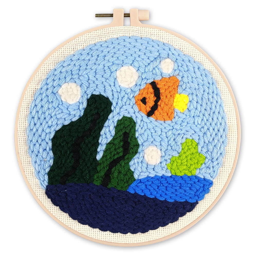 Punch Needle pakket Oceaanleven