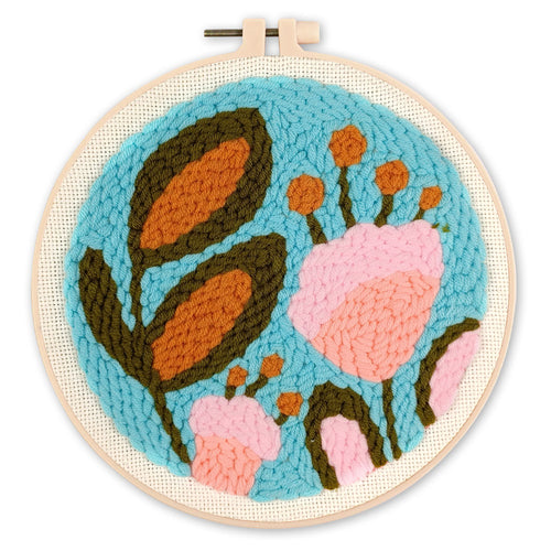 Punch Needle pakket Wilde bloemen