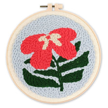 Afbeelding in Gallery-weergave laden, Punch Needle pakket Hibiscus