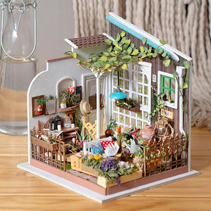 Miniatuurhuisje Het bloemenhuis van Miller