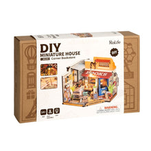 Afbeelding in Gallery-weergave laden, Miniatuurhuisje Hoekboekwinkel