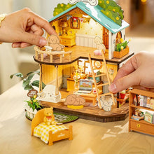 Afbeelding in Gallery-weergave laden, Miniatuurhuisje Puppy&#39;s Gezellige Villa