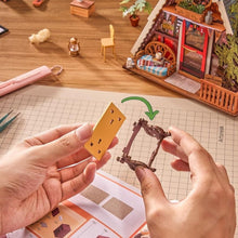 Afbeelding in Gallery-weergave laden, 3D Puzzel - A-frame hut