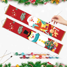 Afbeelding in Gallery-weergave laden, Schilderen op Nummer DIY Deur Banners - Kerstwensen