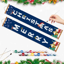 Afbeelding in Gallery-weergave laden, Schilderen op Nummer DIY Deur Banners - Kerstgroeten van de Kerstman