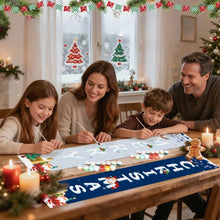 Afbeelding in Gallery-weergave laden, Schilderen op Nummer DIY Deur Banners - Kerstgroeten van de Kerstman