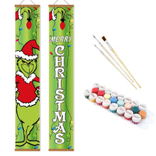 Afbeelding in Gallery-weergave laden, Schilderen op Nummer DIY Deur Banners - Feestdagen Dief