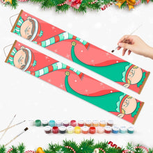 Afbeelding in Gallery-weergave laden, Schilderen op Nummer DIY Deur Banners - Kleine Kerstgnomen