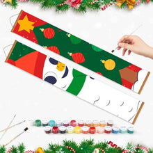 Afbeelding in Gallery-weergave laden, Schilderen op Nummer DIY Deur Banners - Lachende Sneeuwman