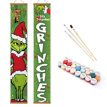 Afbeelding in Gallery-weergave laden, Schilderen op Nummer DIY Deur Banners - Kerststemming