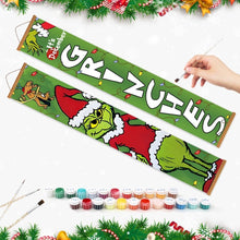 Afbeelding in Gallery-weergave laden, Schilderen op Nummer DIY Deur Banners - Kerststemming