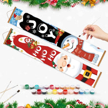 Afbeelding in Gallery-weergave laden, Schilderen op Nummer DIY Deur Banners - HO HO HO