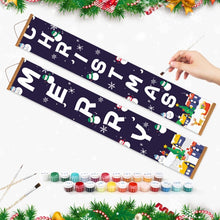 Afbeelding in Gallery-weergave laden, Schilderen op Nummer DIY Deur Banners - Winter Wonderland