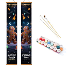 Afbeelding in Gallery-weergave laden, Schilderen op Nummer DIY Deur Banners - Gingerbread Plezier