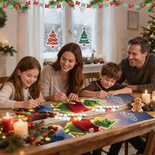 Afbeelding in Gallery-weergave laden, Schilderen op Nummer DIY Deur Banners - Magische Nacht