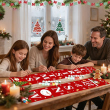 Afbeelding in Gallery-weergave laden, Schilderen op Nummer DIY Deur Banners - Laat Het Sneeuwen