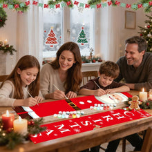 Afbeelding in Gallery-weergave laden, Schilderen op Nummer DIY Deur Banners - Klassieke Kerstman